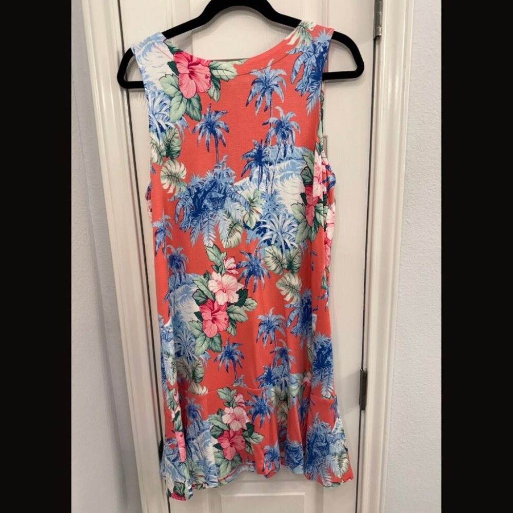 Tommy Bahama Floral Pomodoro Darcy Manta Bay Dress